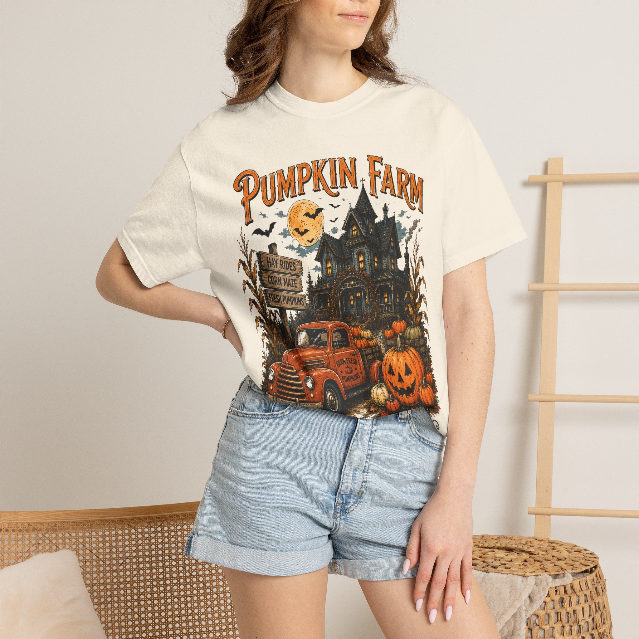 Pumpkin Farm Halloween Tee