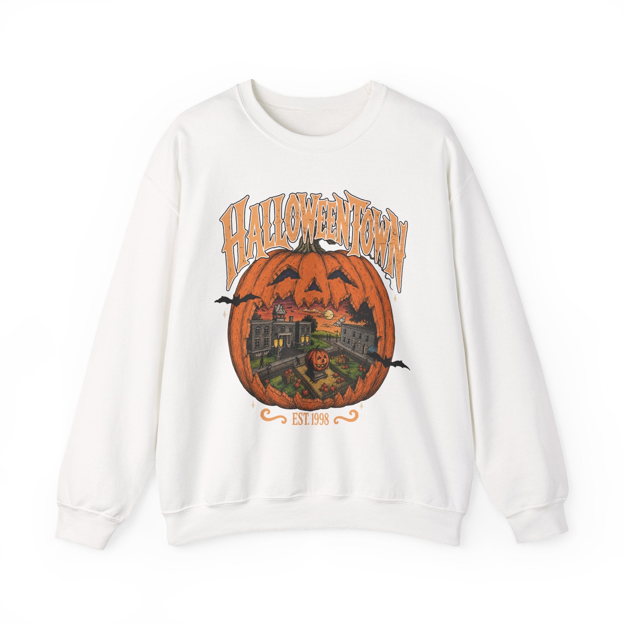 Jack-O’-Lantern Haunted Village Crewneck