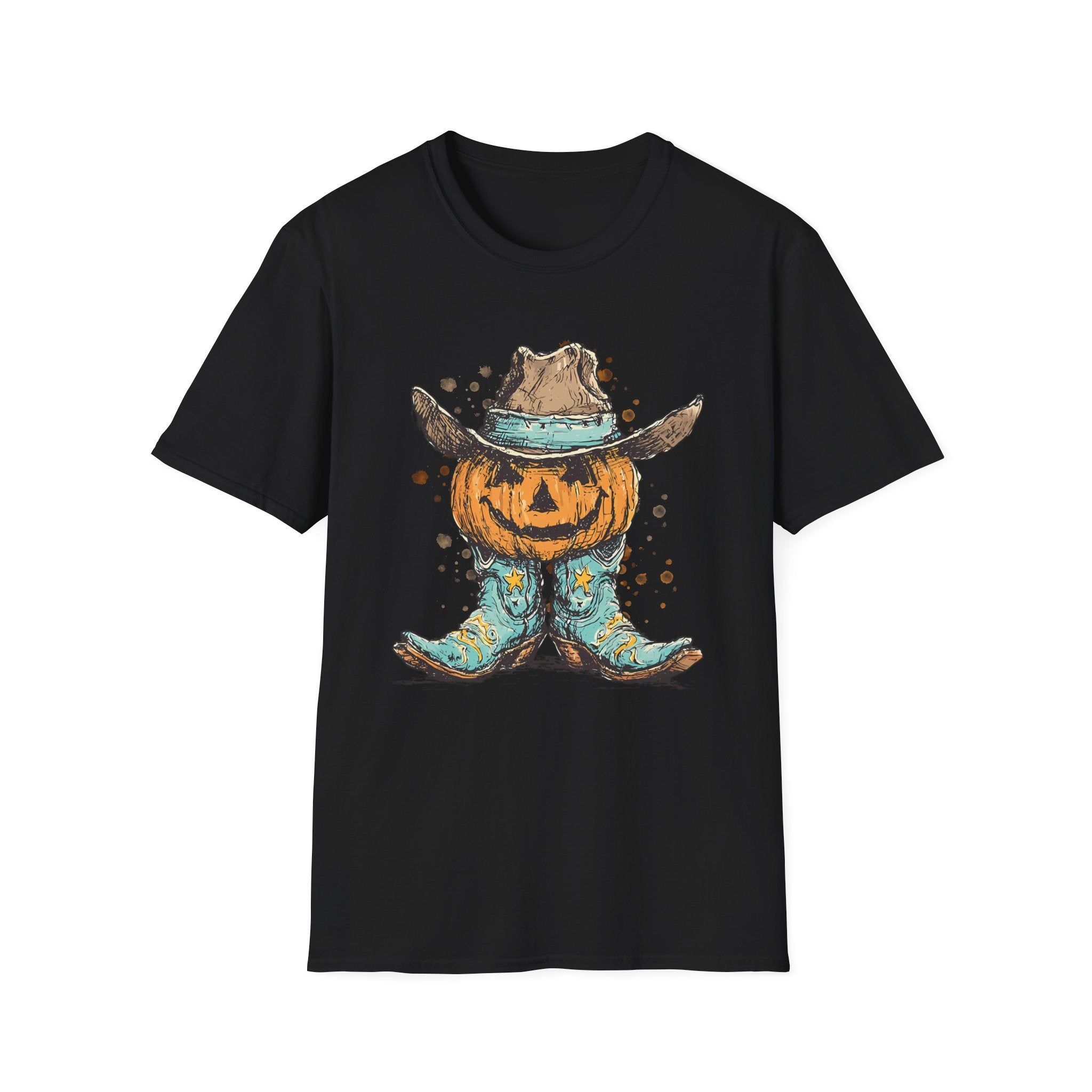 Cowboy Pumpkin Tee