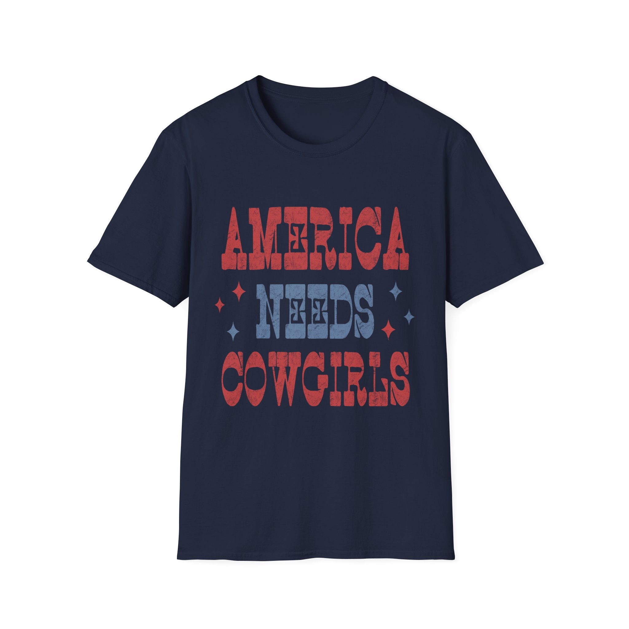 America Needs Cowgirls Graphic Tee