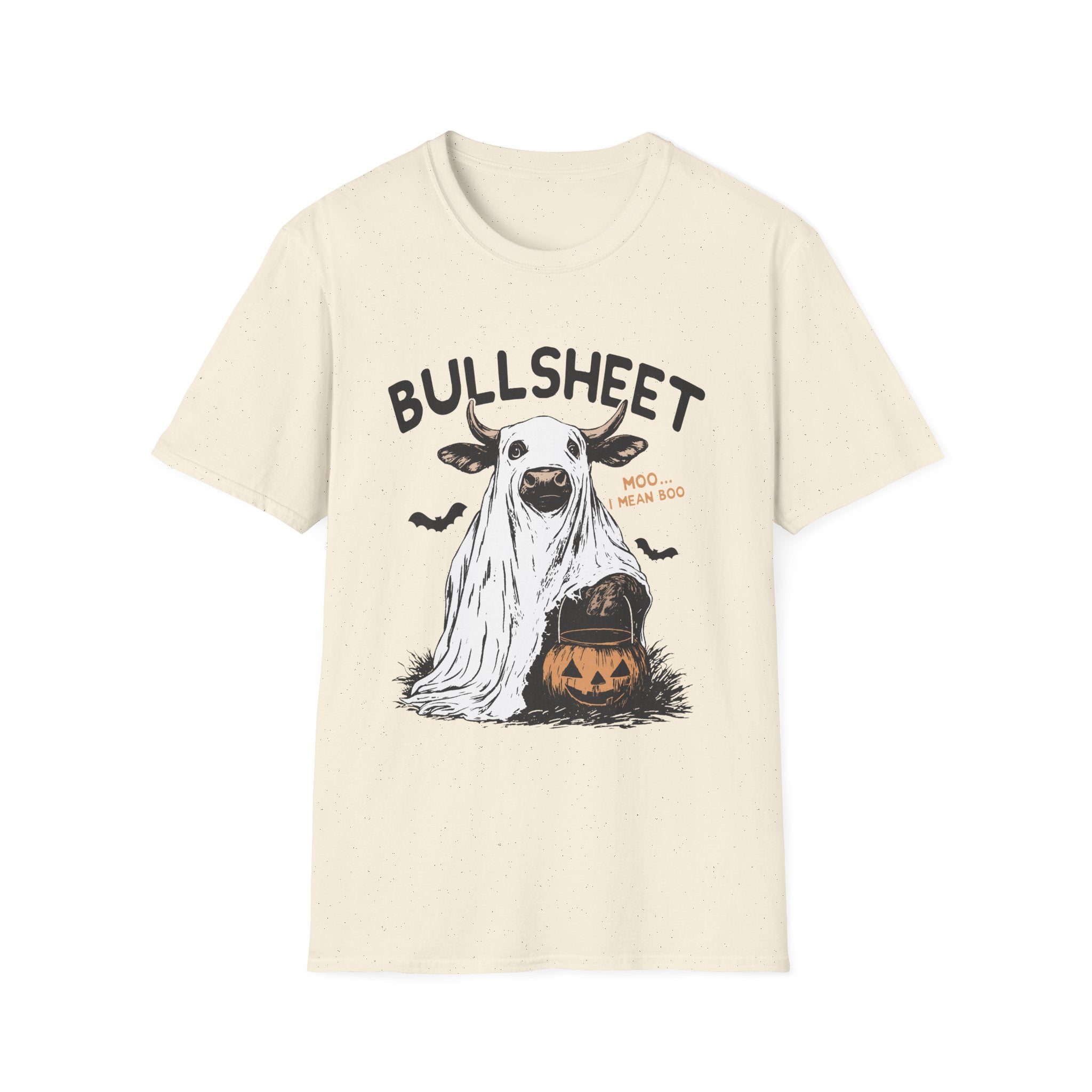 Bullsheet Halloween Cow Tee