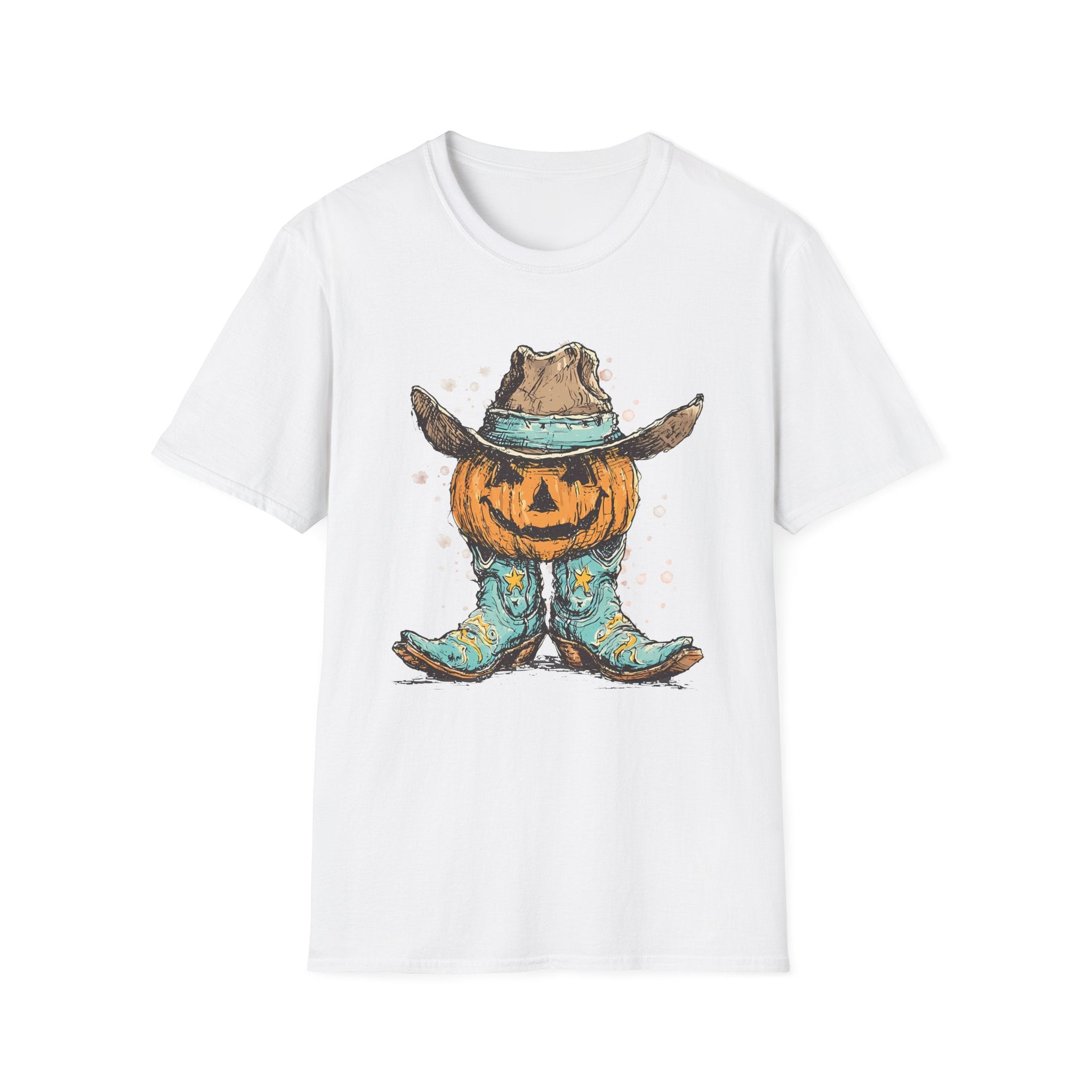 Cowboy Pumpkin Tee