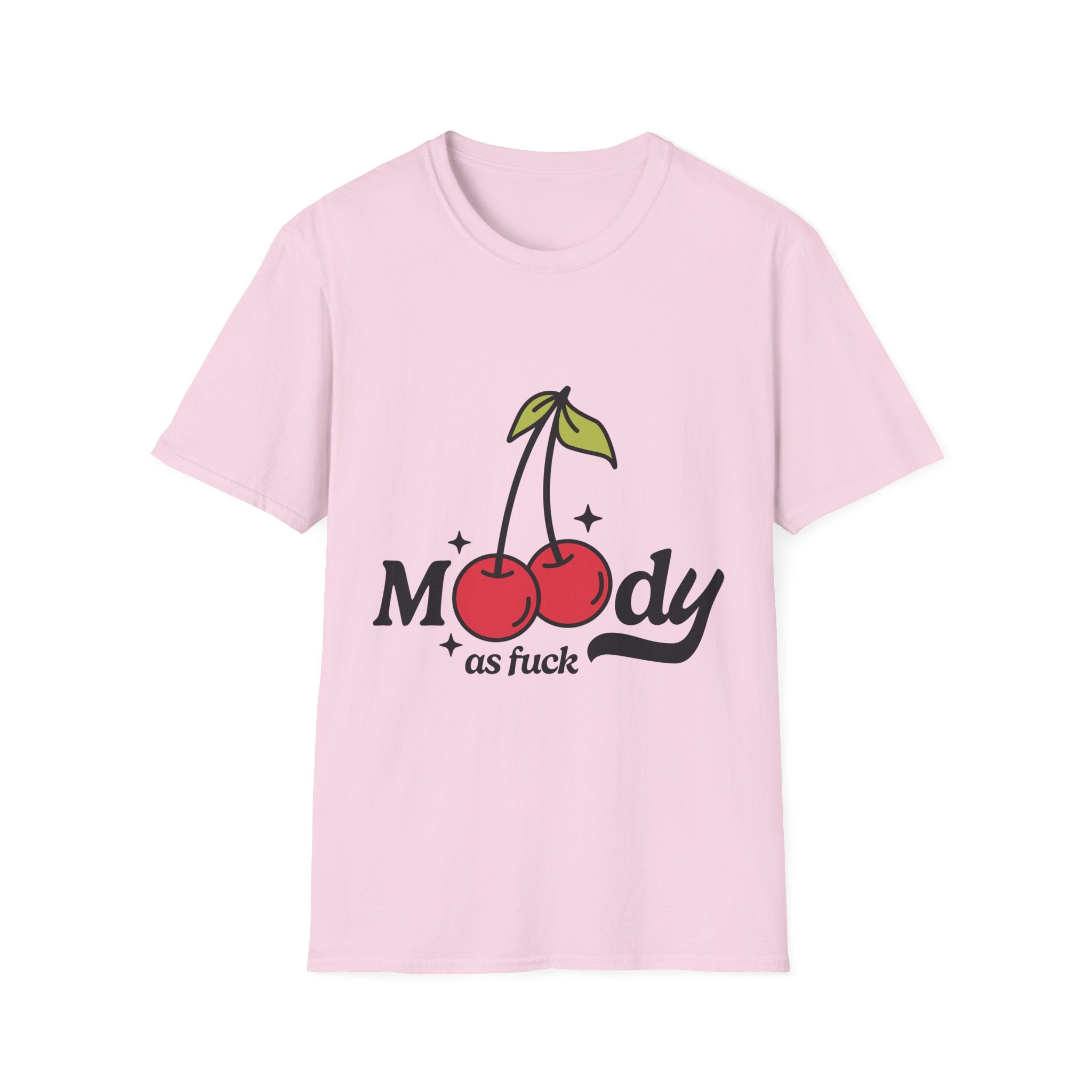 Moody As F**k Cherry  Graphic Tee