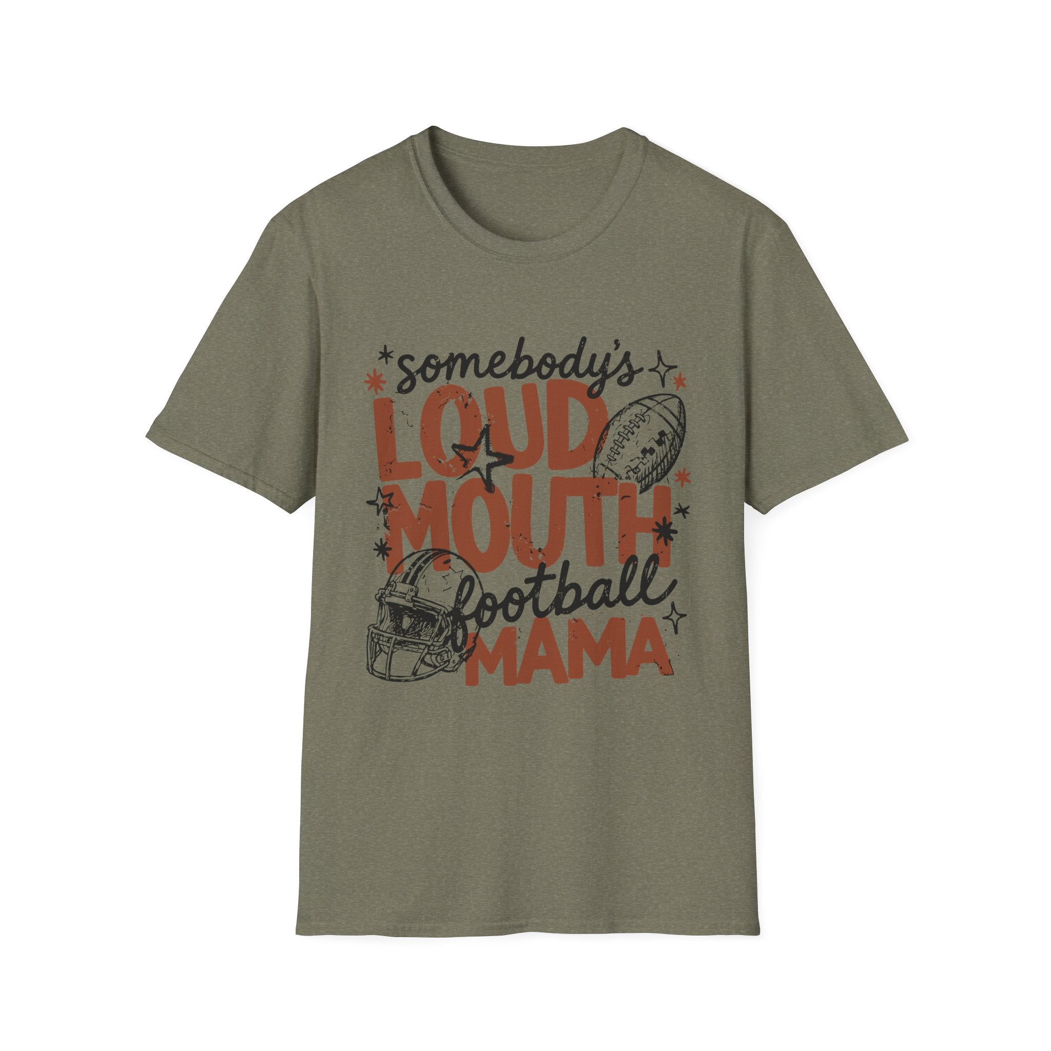 Somebody's Loud Mouth Football Mama Tee