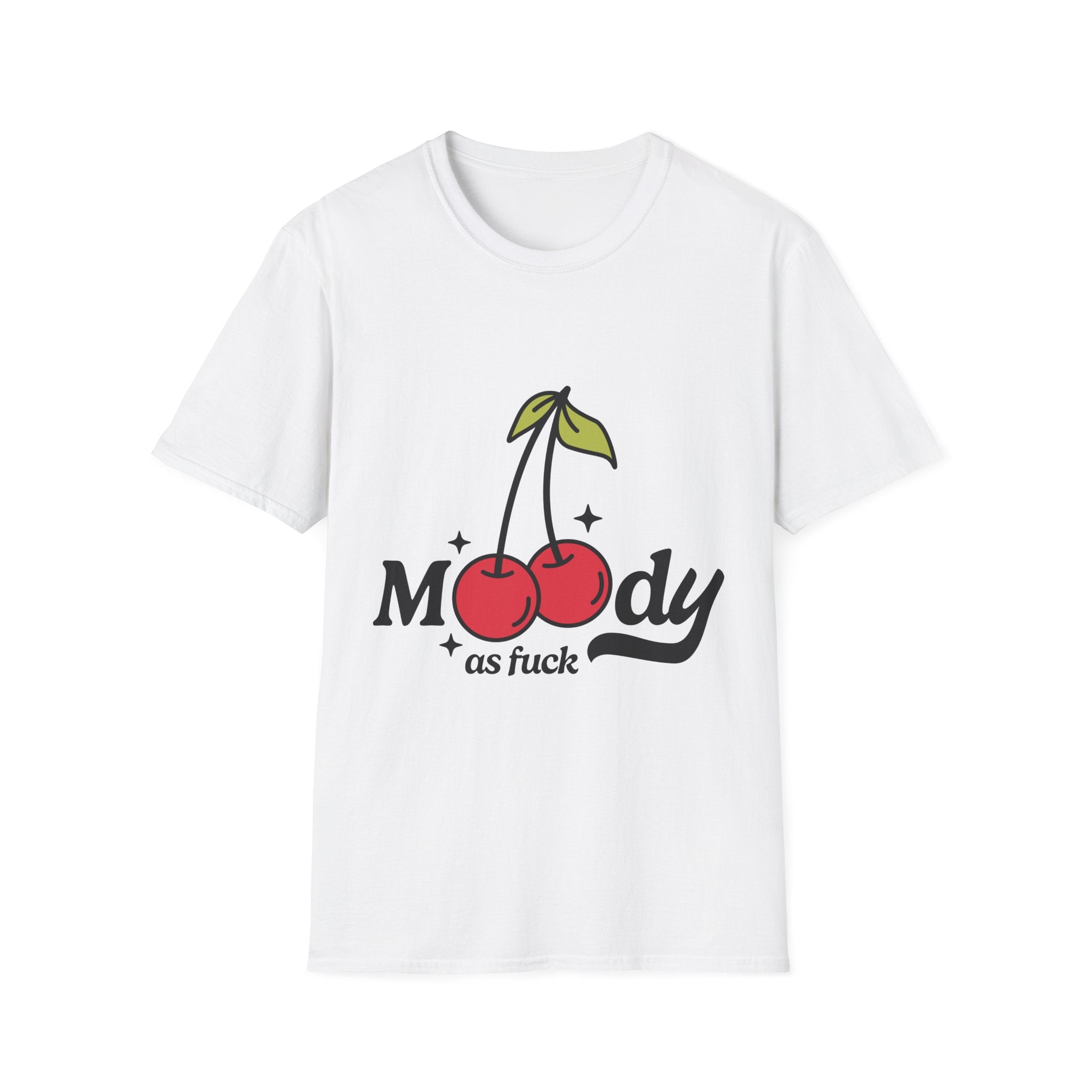 Moody As F**k Cherry  Graphic Tee