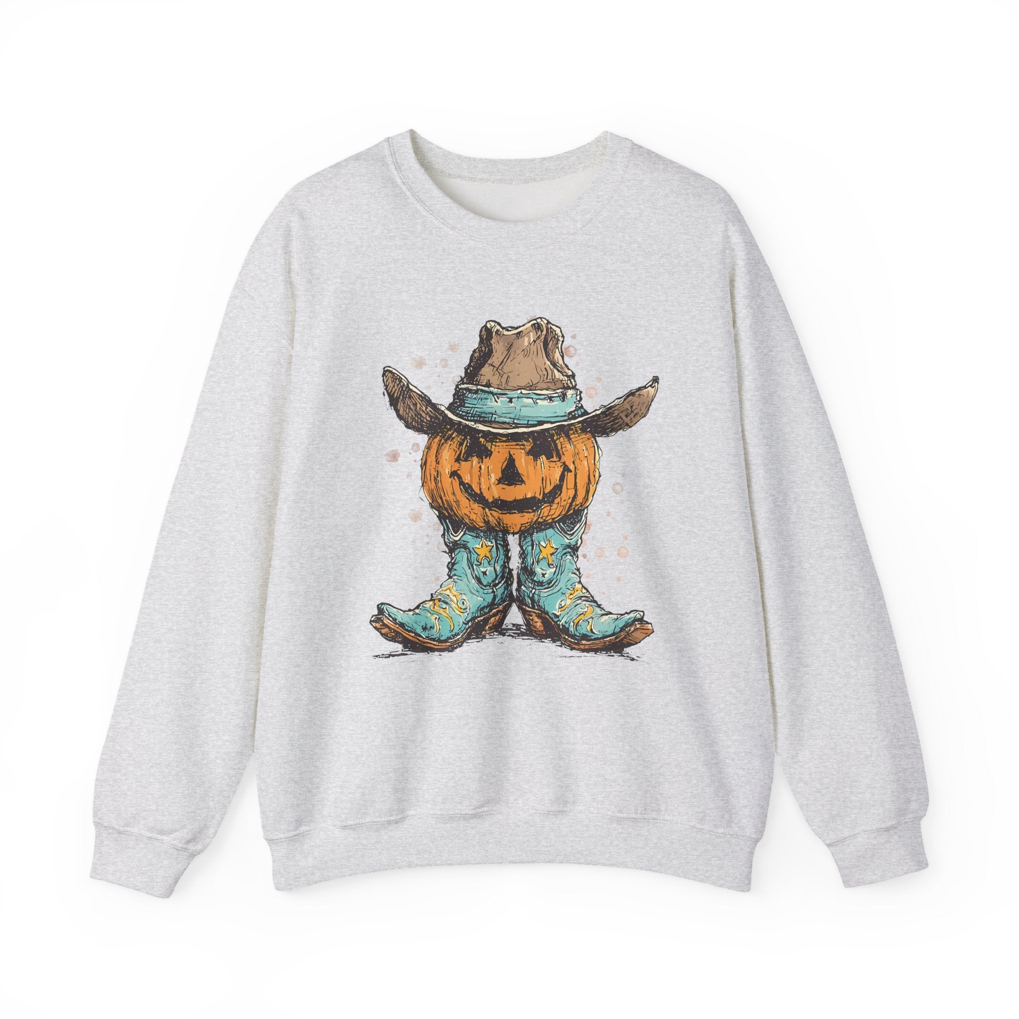 Vintage Cowboy Pumpkin Sweatshirt