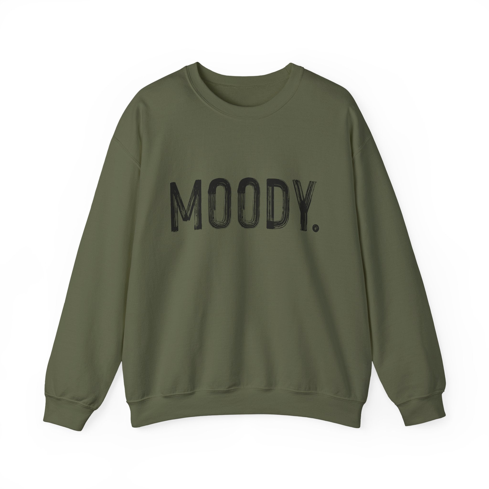 Moody. Crewneck