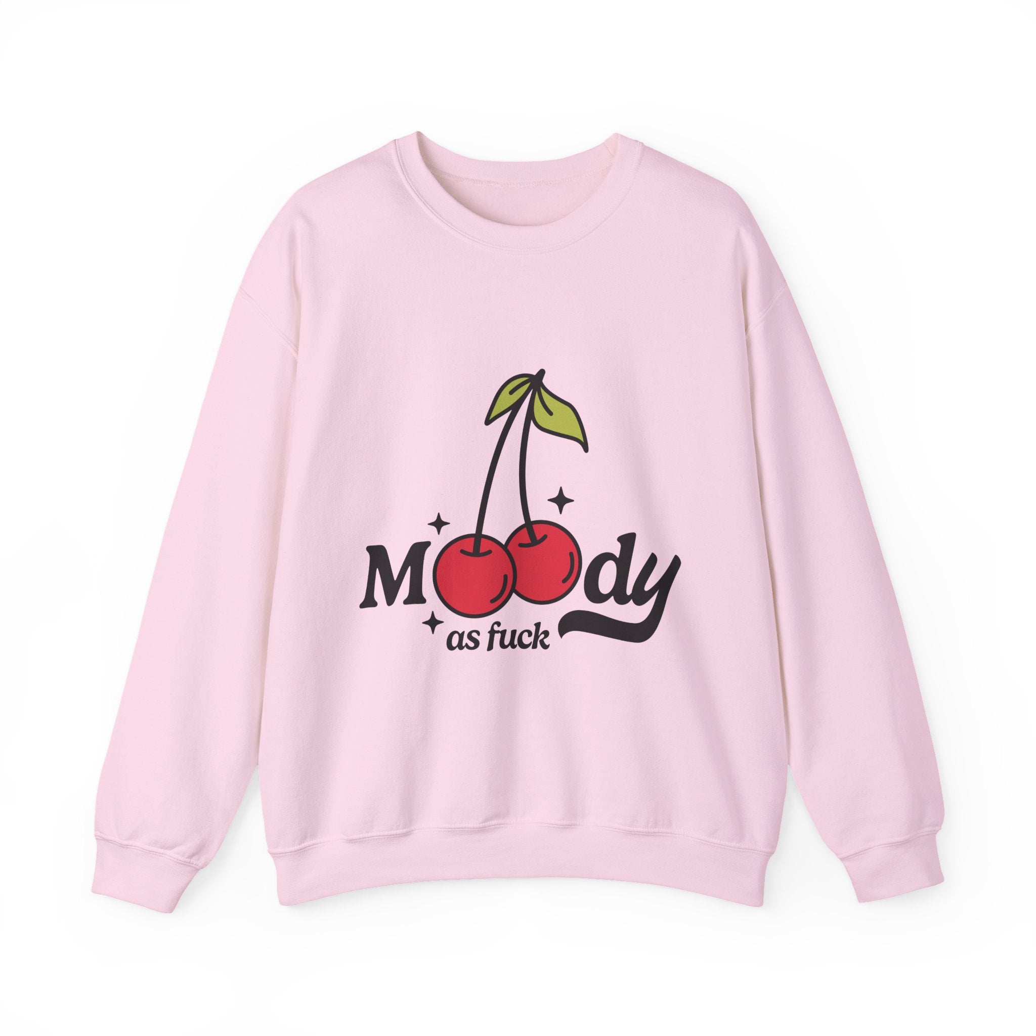 Moody As F**k Cherry Crewneck Sweatshirt