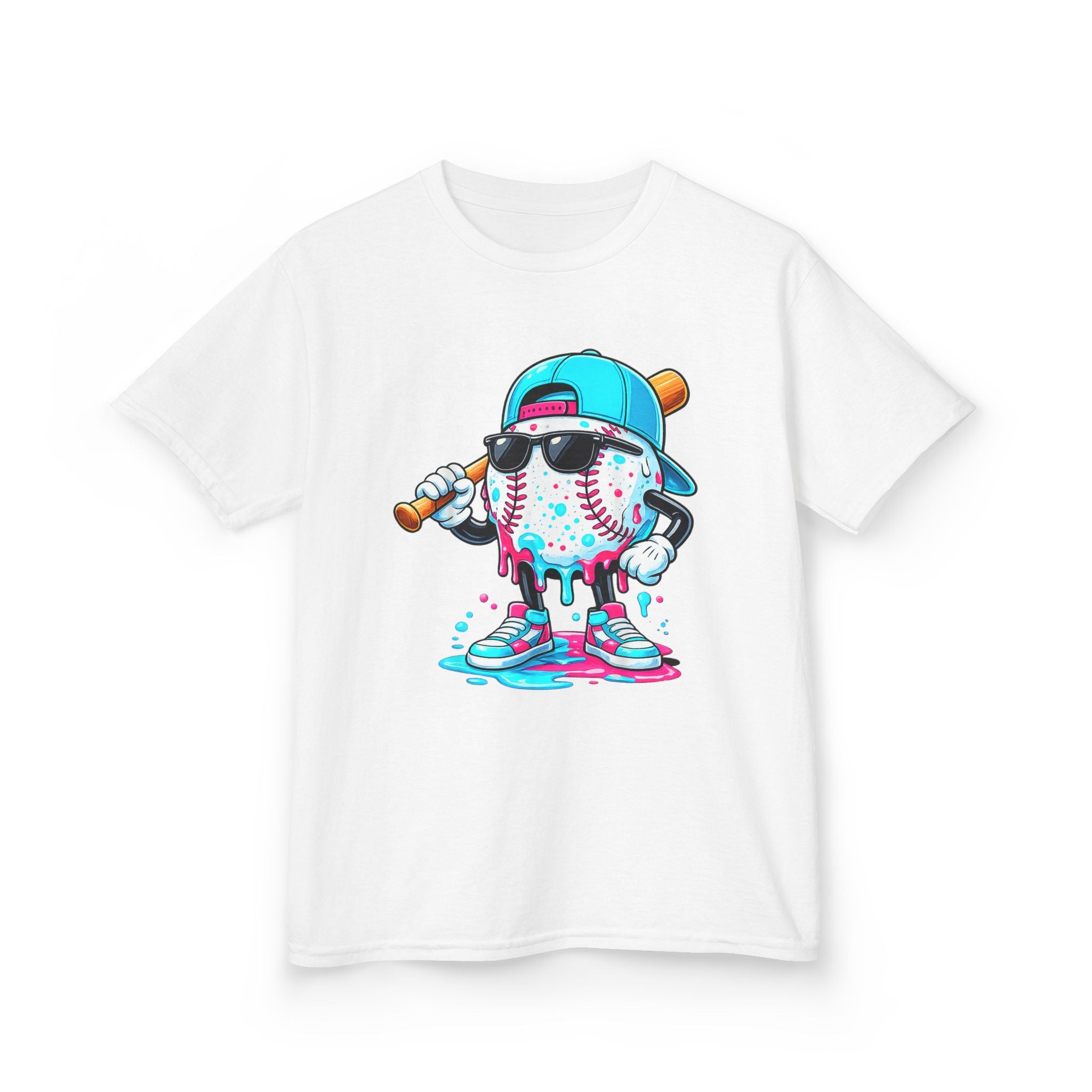 Kids Drippy Baseball Tee