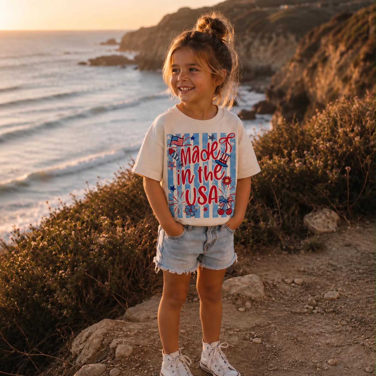 Kids Tee — 250 Years of Freedom