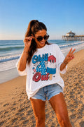 Chill The 4th Out Retro Graphic Tee