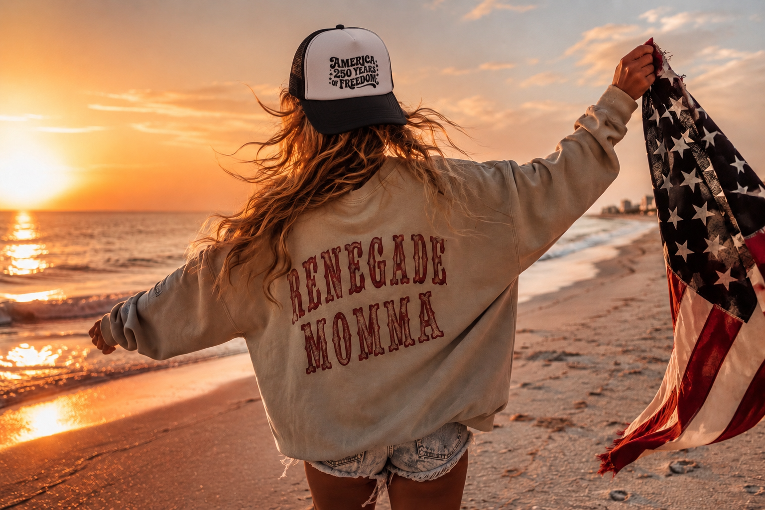 Trucker Hat — America 250 Years of Freedom