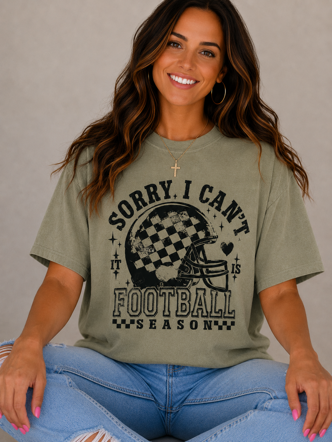 Sorry I Can't, It's Football Season Vintage Tee