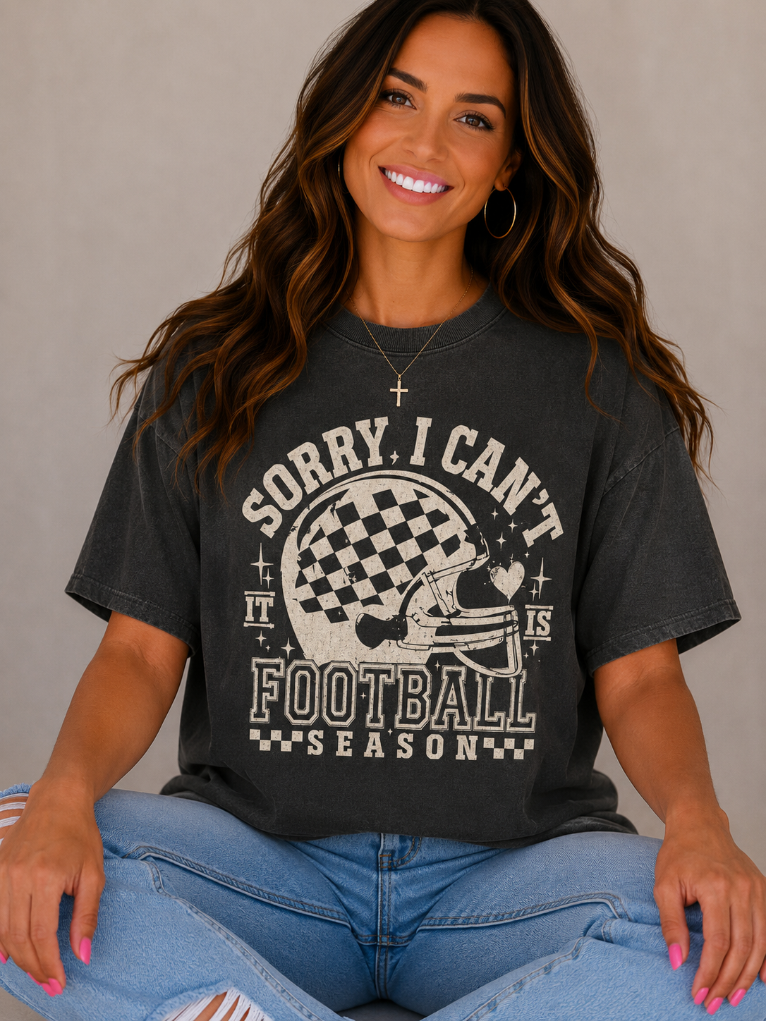 Sorry I Can't It's Football Season Tee