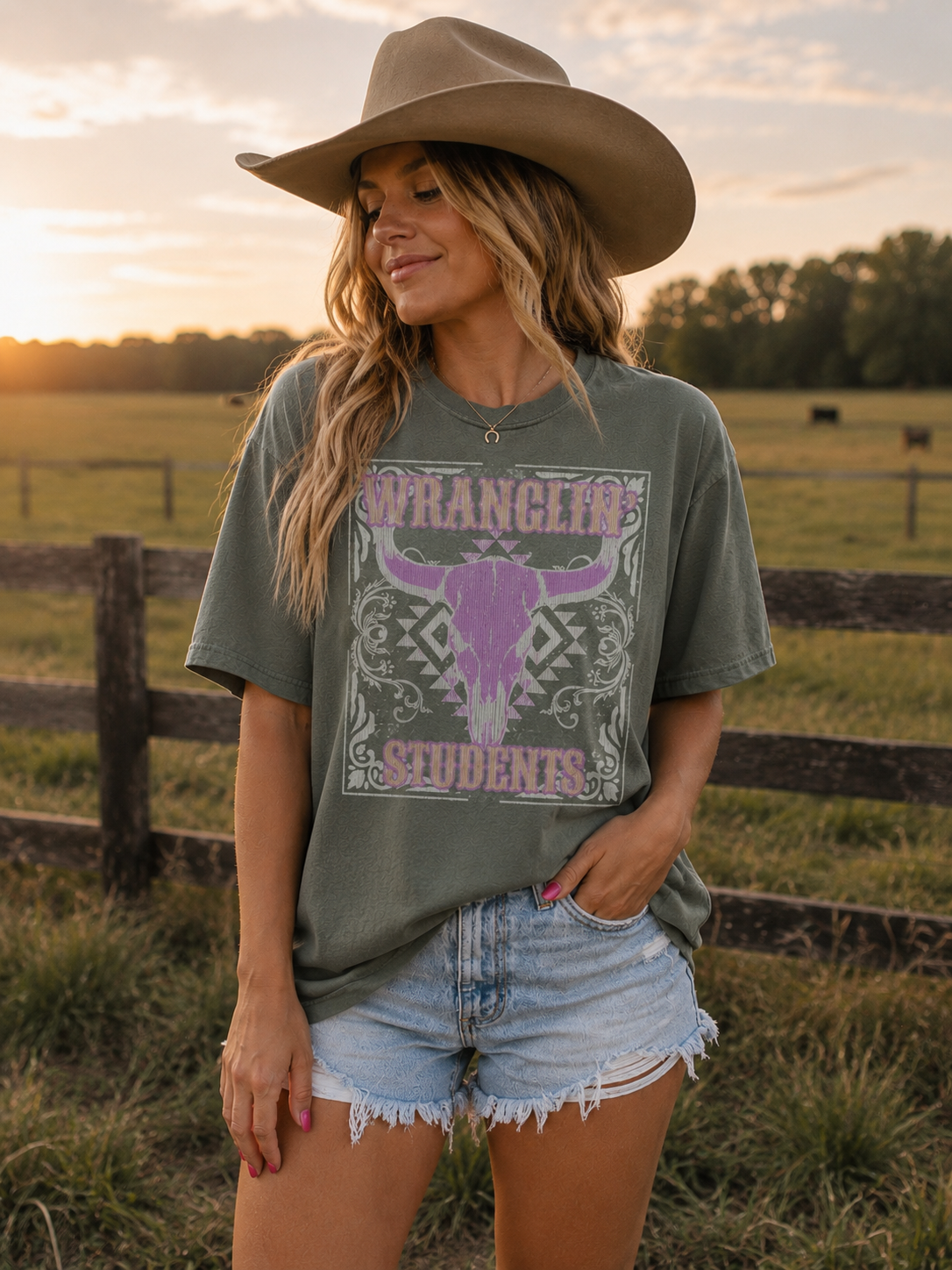 Wrangling Students Tee