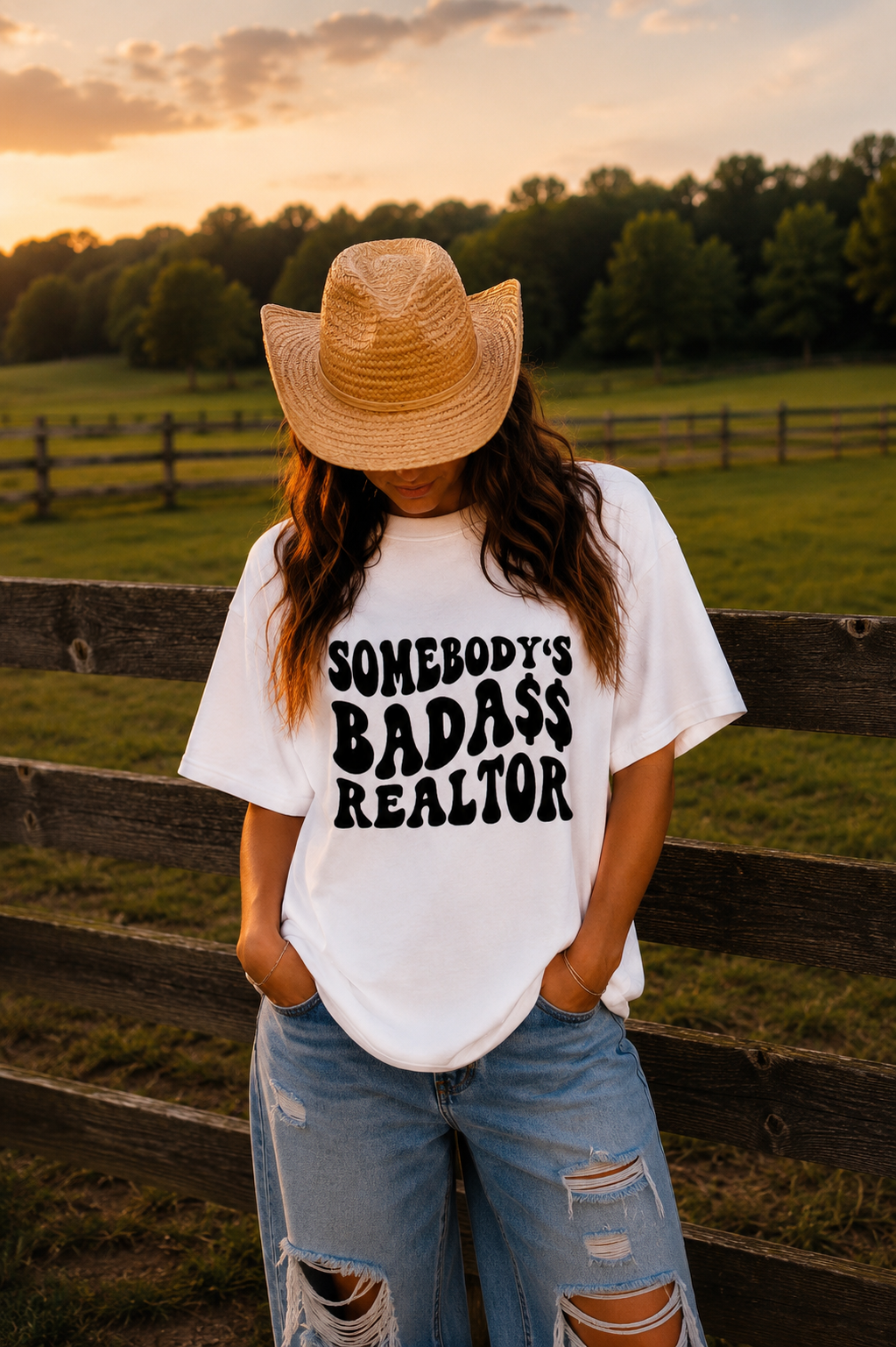 Somebody's Badass Realtor Tee