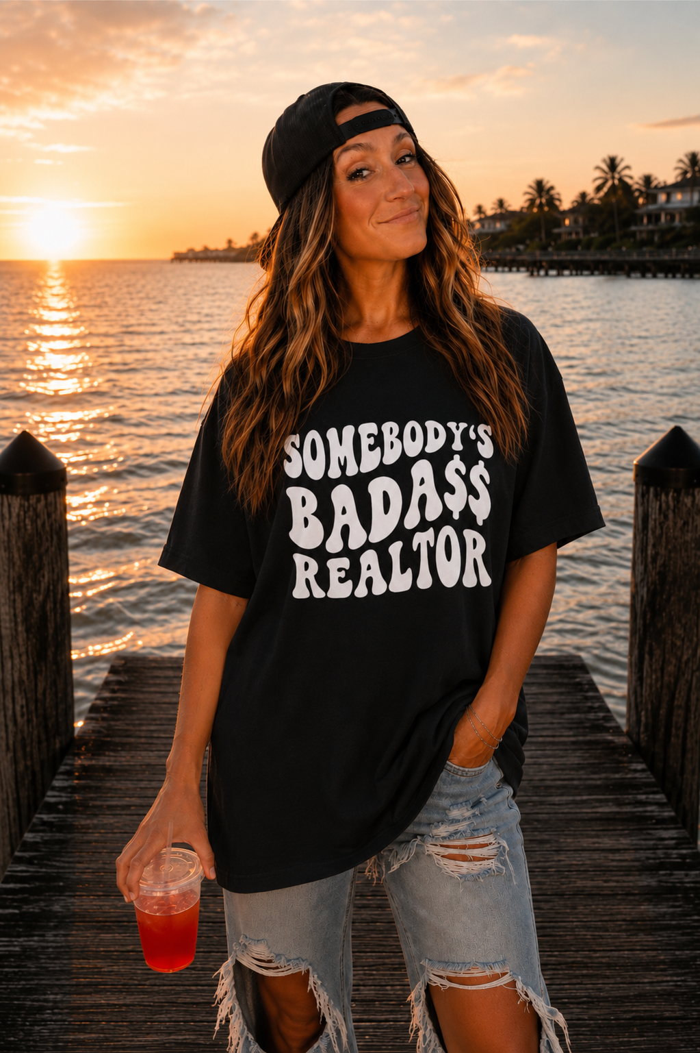 Somebody's Badass Realtor Tee