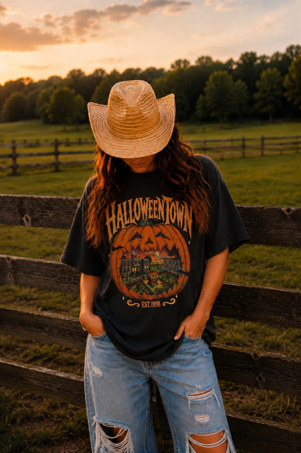 Jack-O'-Lantern Graphic Tee