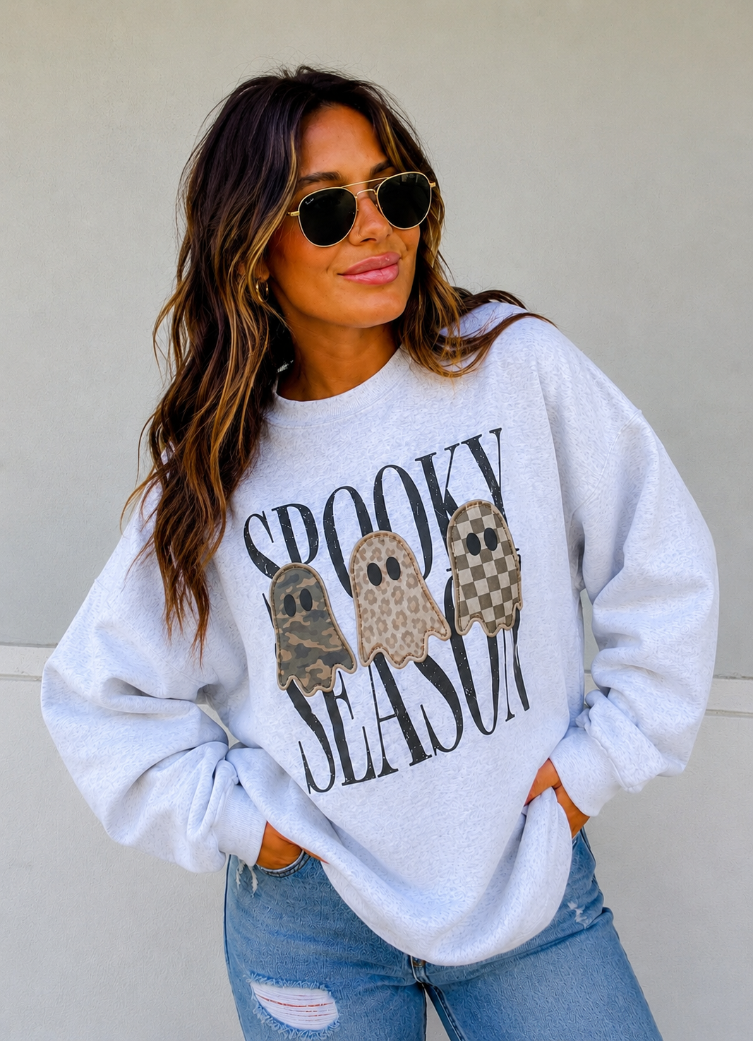 Spooky Season Ghosts Sweatshirt