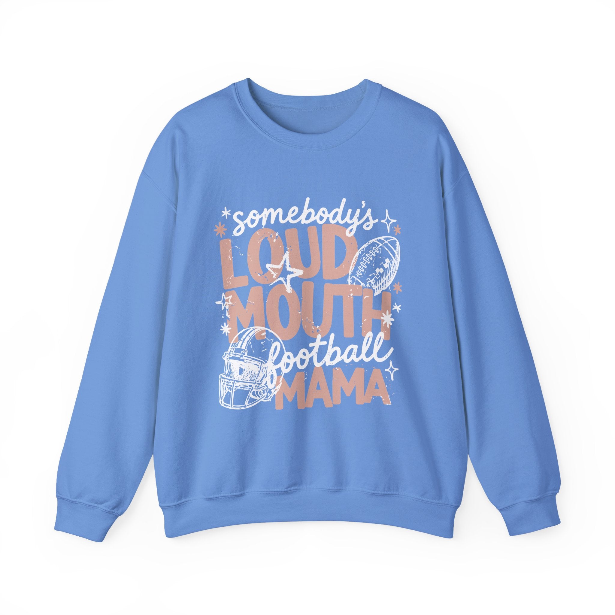 Somebody's Loud Mouth Football Mama Sweatshirt