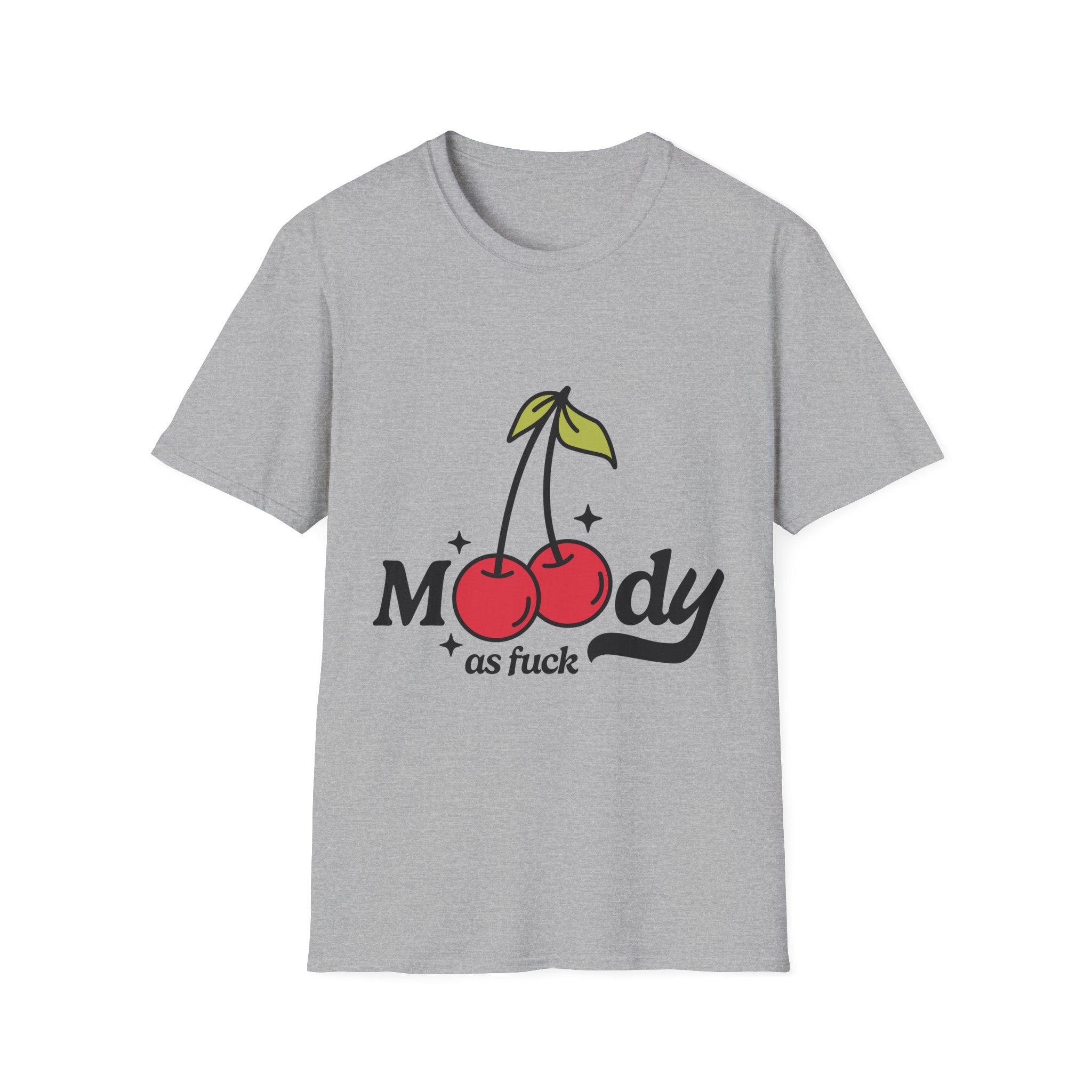 Moody As F**k Cherry  Graphic Tee
