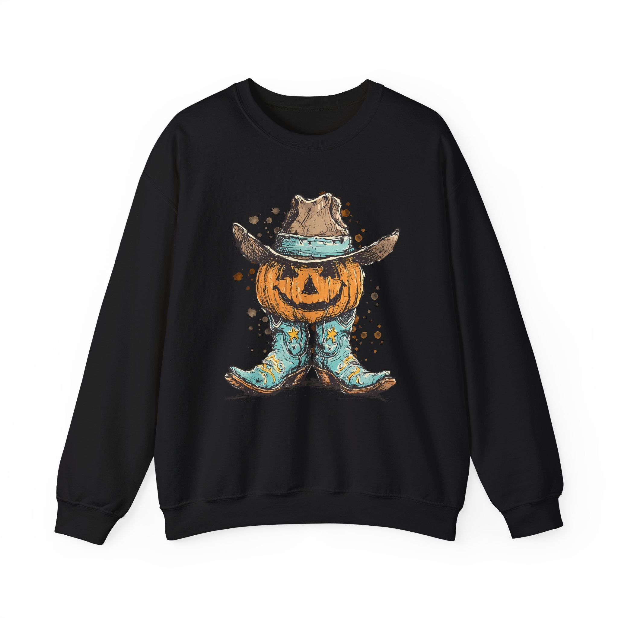 Vintage Cowboy Pumpkin Sweatshirt
