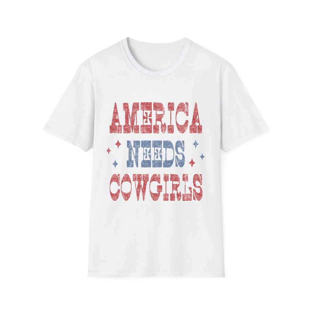 America Needs Cowgirls Graphic Tee