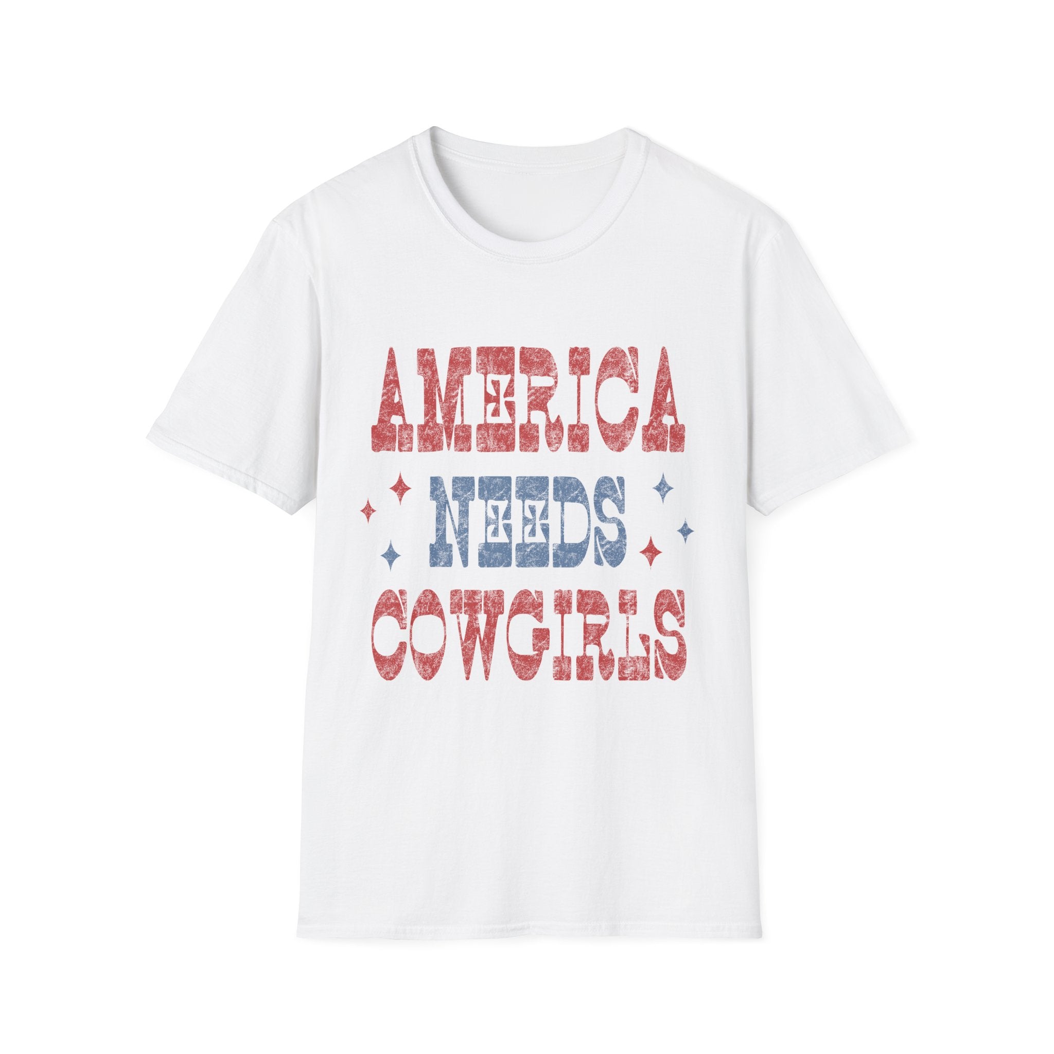 America Needs Cowgirls Graphic Tee