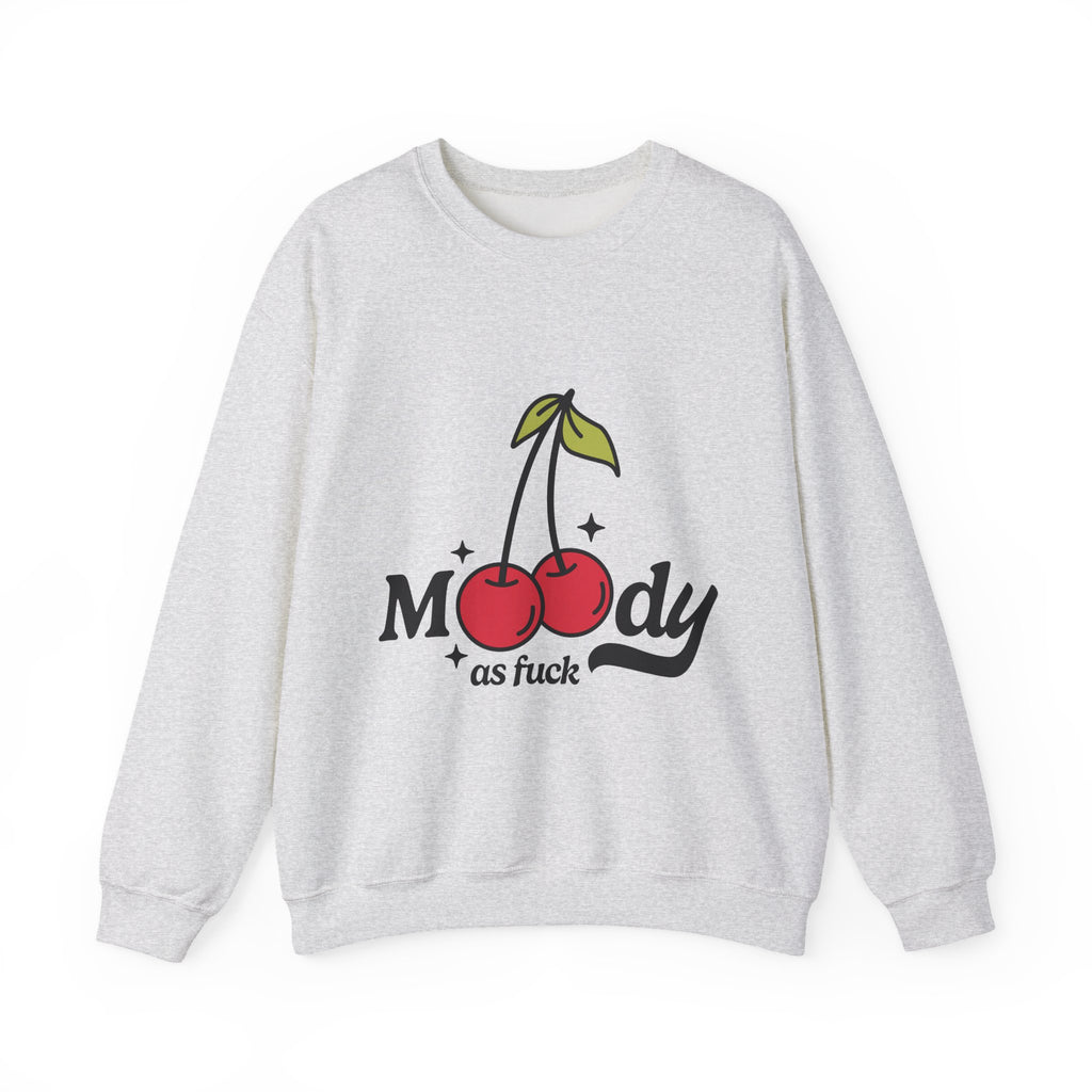 Moody As F**k Cherry Crewneck Sweatshirt