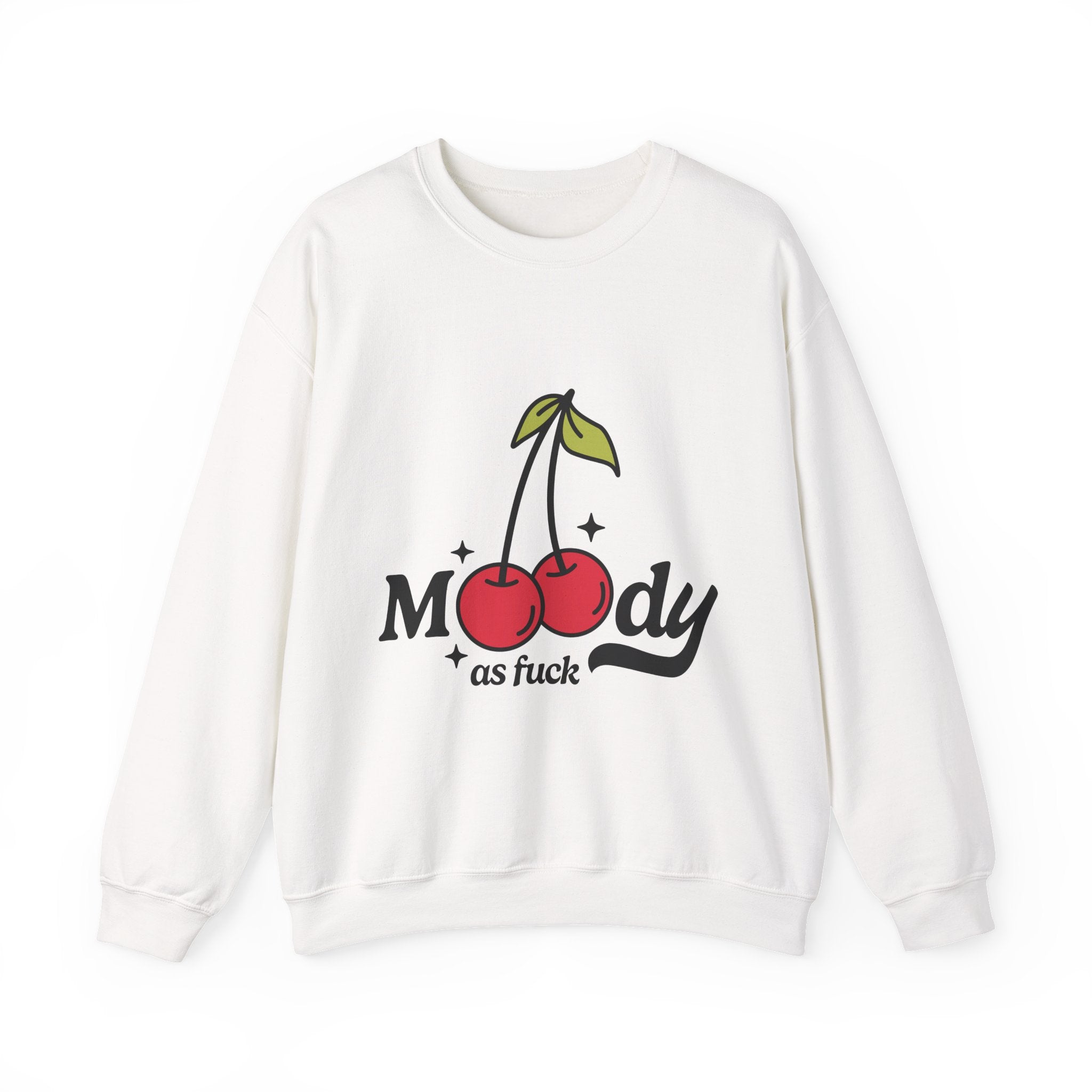 Moody As F**k Cherry Crewneck Sweatshirt