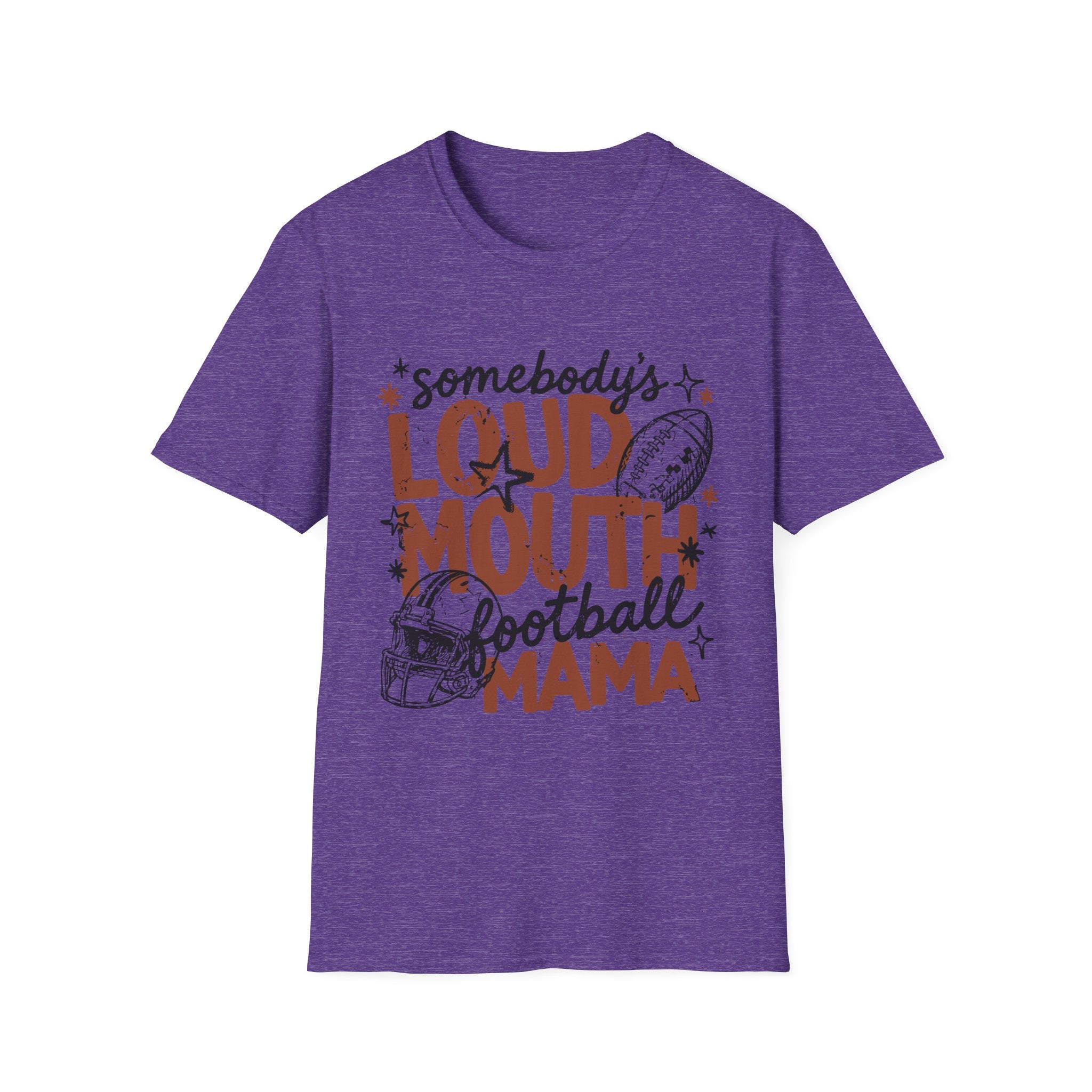 Somebody's Loud Mouth Football Mama Tee