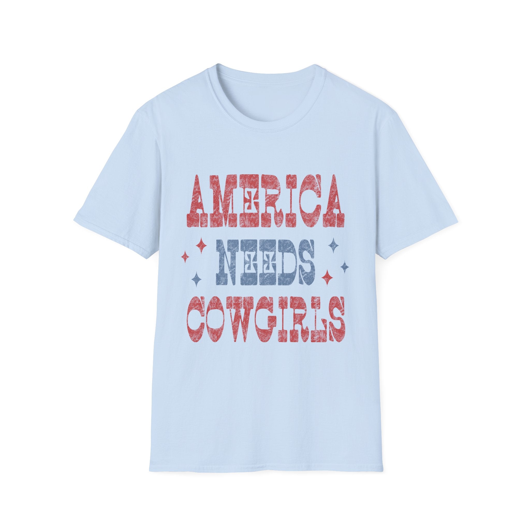 America Needs Cowgirls Graphic Tee