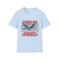 Made in America Eagle Graphic Tee — 1776 Vintage Flag